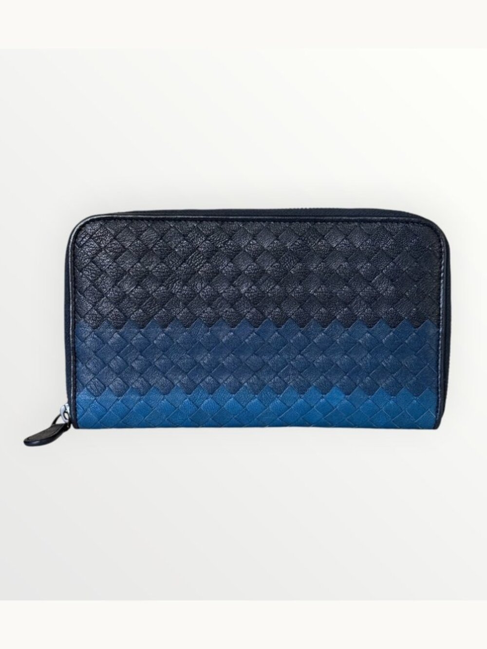 Bottega Veneta Intrecciato Zip Travel Organizer Wallet